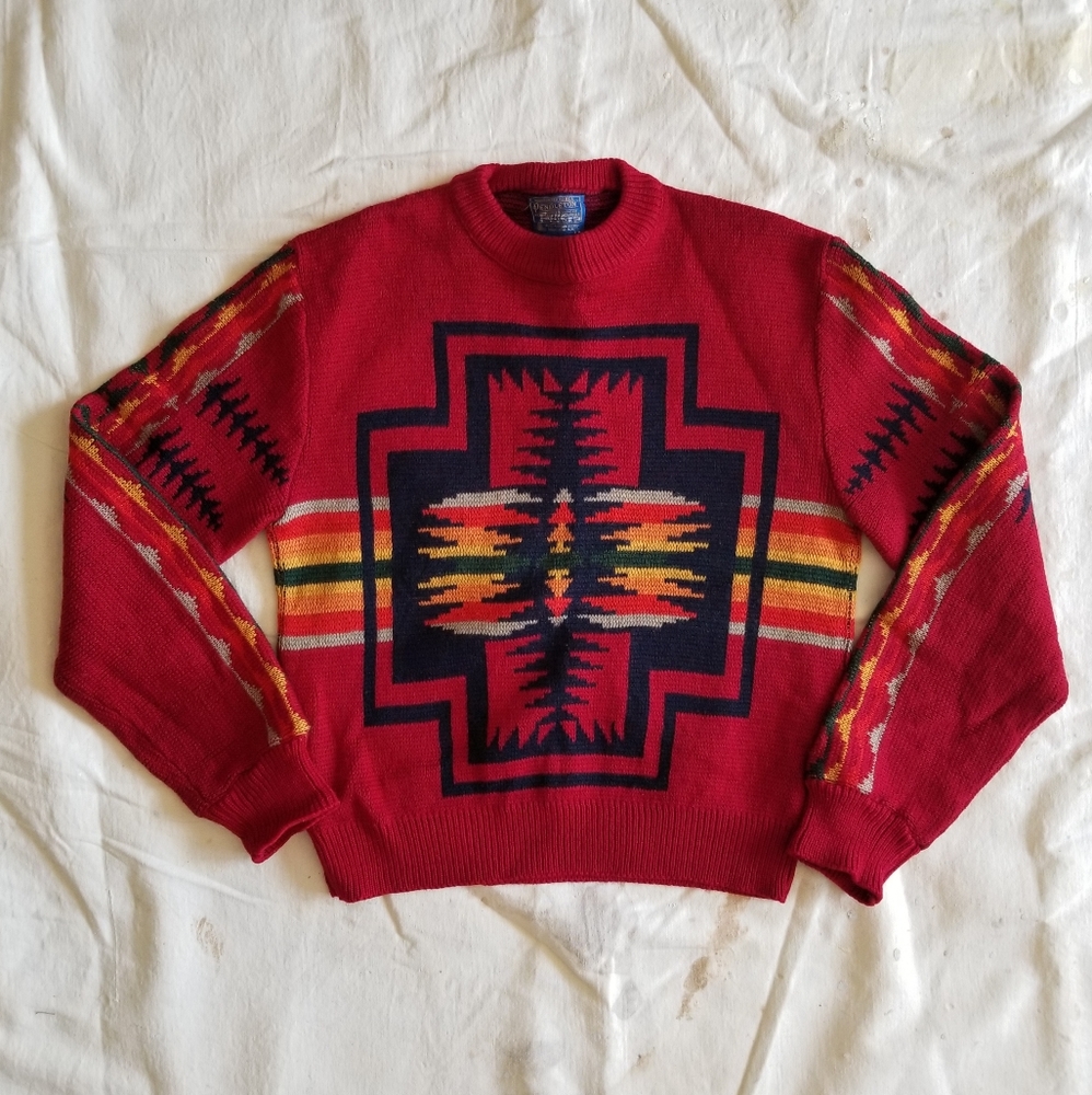 Vintage Pendleton Western pattern sweater